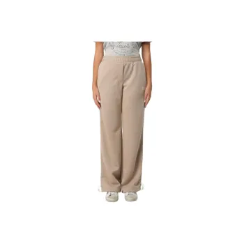 Golden Goose Striped Logo Printed Straight Leg Track Pants
