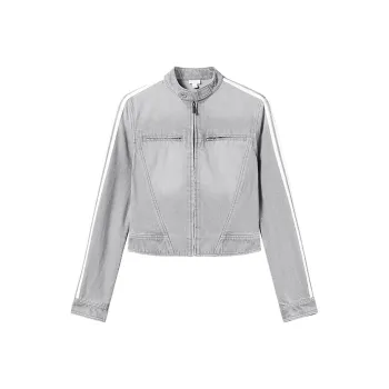 Miss Sixty Denim Jacket Women's Gray