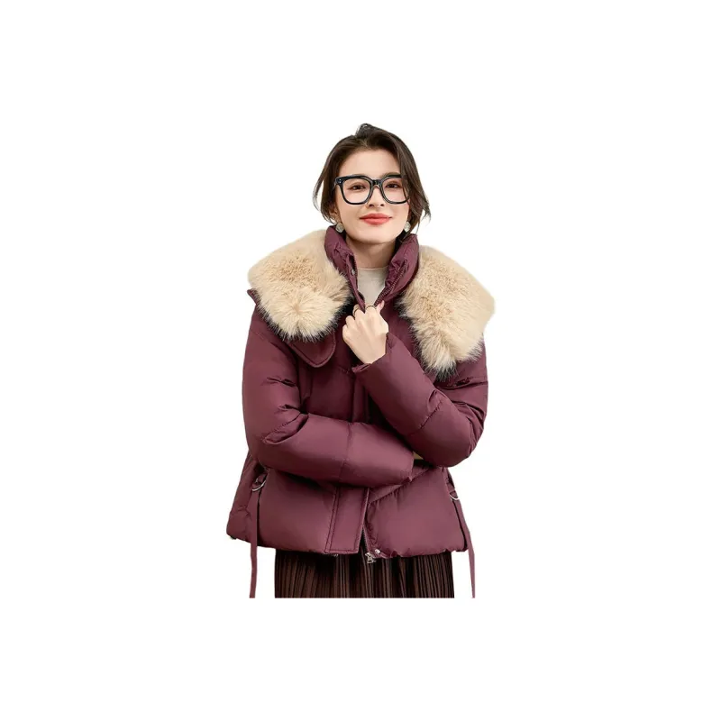 CARBAMMI Puffer Jacket Women's Purple-0
