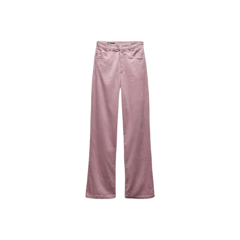 ZARA Casual Pants Women's Light Pink-0