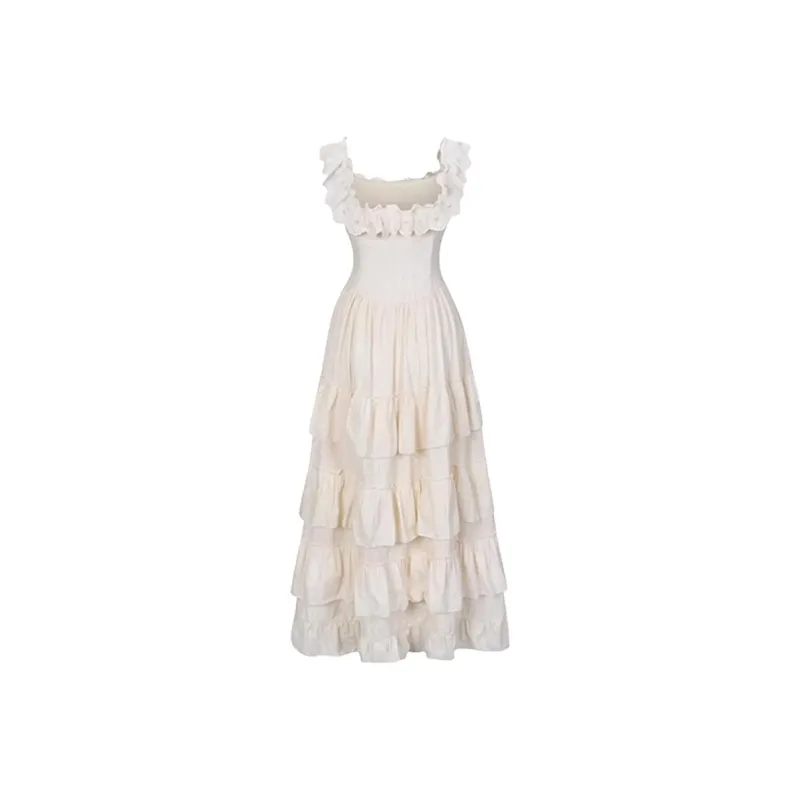 Mu Xiao Xin Sleeveless Dress Women's-1