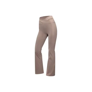 Nike ZenvyDri Fit RIB Casual Pants Women's Ferret Brown/Black/White
