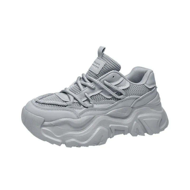 SUPEREDGE Slip Resistant And Abrasion Resistant Coverage Low Top Chunky Sneakers Men's-11