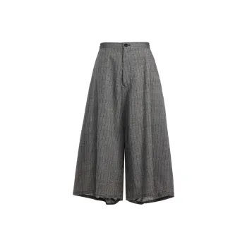 Yohji Yamamoto Casual Pants Women's Gray