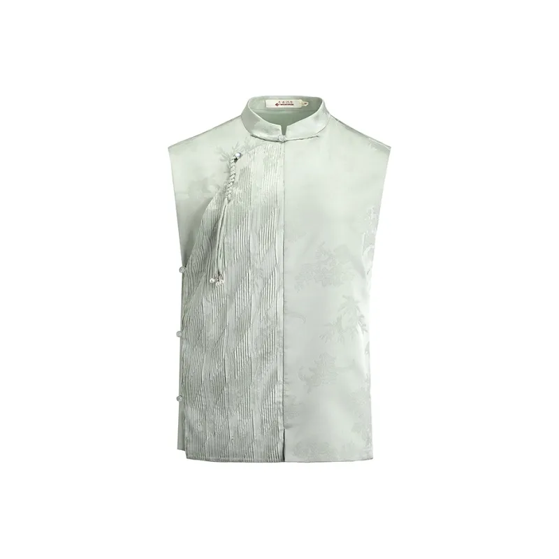 A LIFE ON THE LEFT Vest Women's Light Green-0