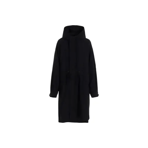 Yohji Yamamoto Femme SS25 Coats Women's Black