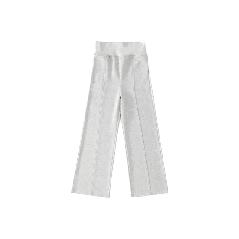 Rose Casual Pants Women's Heather Gray Pants-0