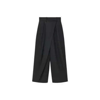 LOEWE Cropped Wrap Trousers 'Black'
