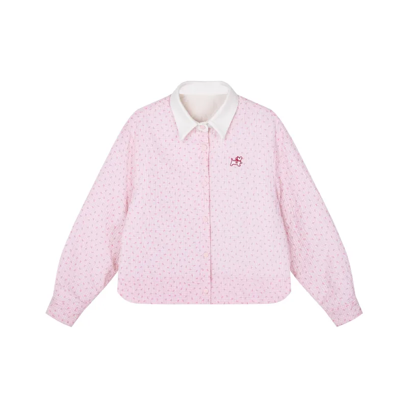 ECHOSTA Puffer Jacket Unisex Pink-0