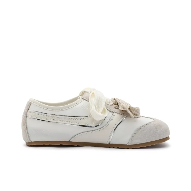 JOSINY Shock Absorbing, Non Slip, Wear Resistant, Breathable And Lightweight Casual Shoes Women's Ecru-3