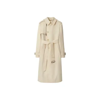 Burberry Trench Coat Women's Snow Mountains Color