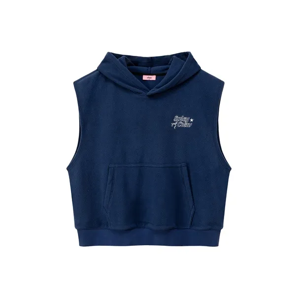 CHUU Vests Women's Navy Blue-0