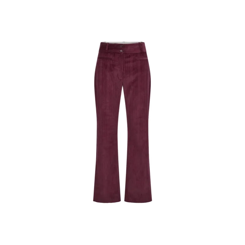 Rouje FW24 NOLANA PANTS Casual Pants Women's Cherry Red-0