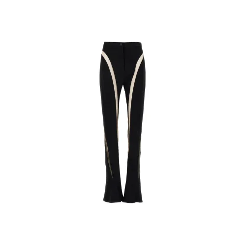 Mugler Mesh Insert Leggings