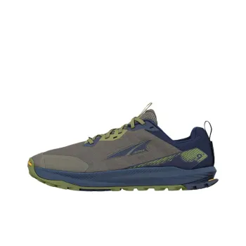 Altra Lone Peak 9 Anti Slip Wear Resistant Low Top Trail Running Shoes Men's Blue Green