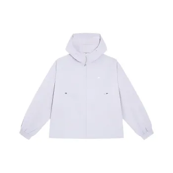 XTEP Variety Training Collection Trench Coat Women's Silver Galaxy Purple