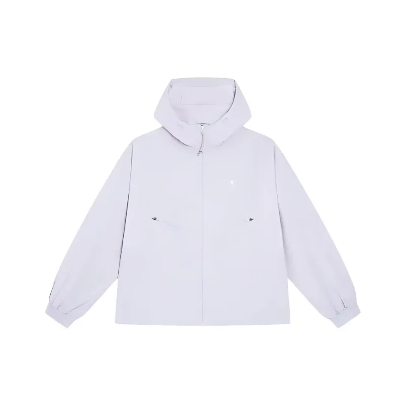 XTEP Variety Training Collection Trench Coat Women's Silver Galaxy Purple-0