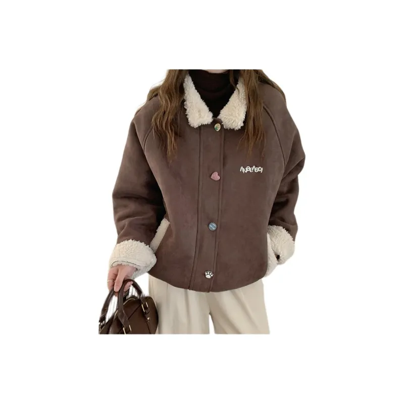 CPAURA Velvet feel Coat Women's-5