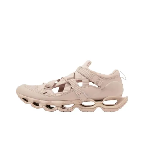 Mizuno Regata womens Strap Cushioning, Wear Resistant Low Top Casual Shoes Men's Beige