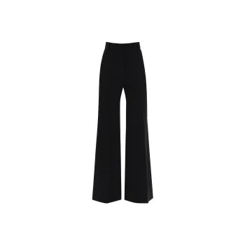 MaxMara Studio High Waisted Wide Leg Pants