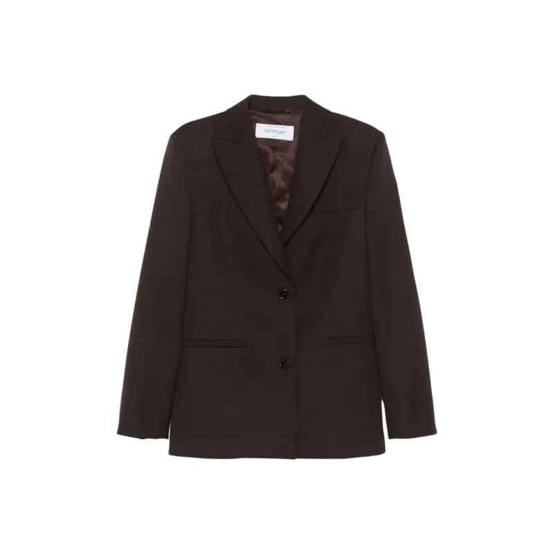 OFF WHITE Business Suit Women's Cedar Brown-0