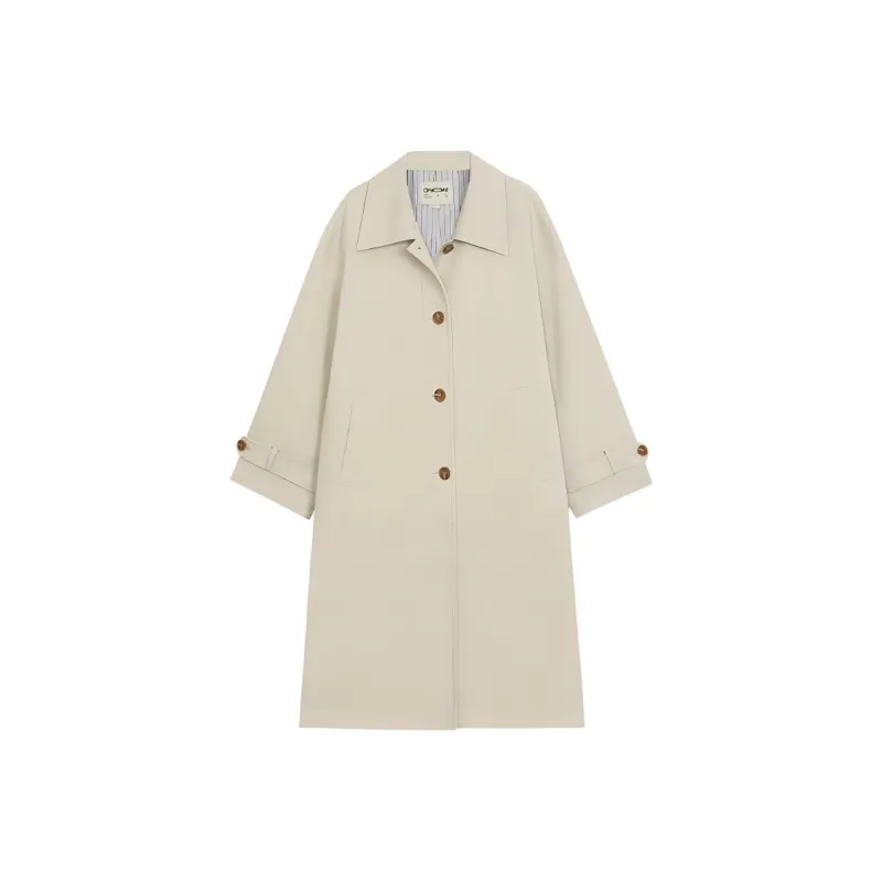 Omont Trench Coat Women's Light Beige-3