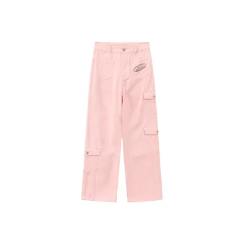CHUU Casual Pants Women's Light Pink