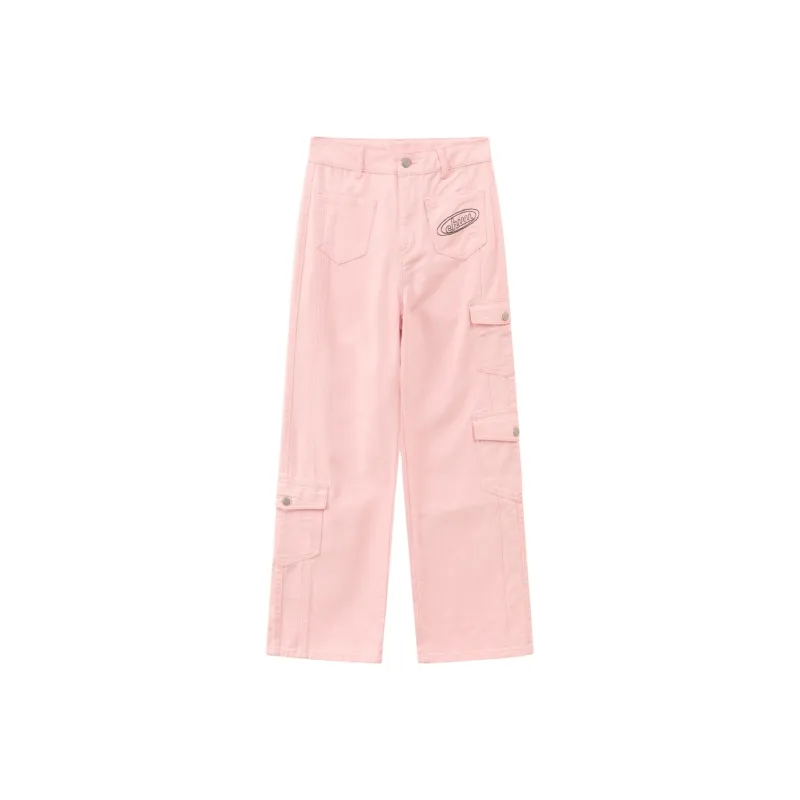 CHUU Casual Pants Women's Light Pink-0