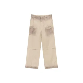 NO ONE ELSE Casual Pants Unisex Beige