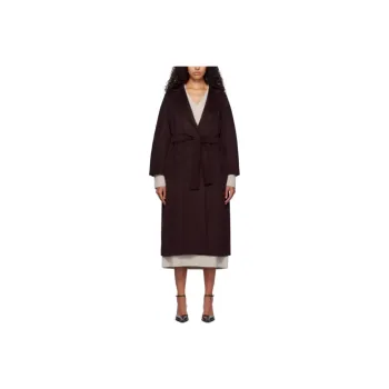 'S MAX MARA Coat Women's Burgundy