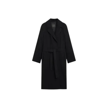Massimo Dutti Coats Women's Black