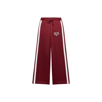 ZARA Casual Pants Women's Burgundy