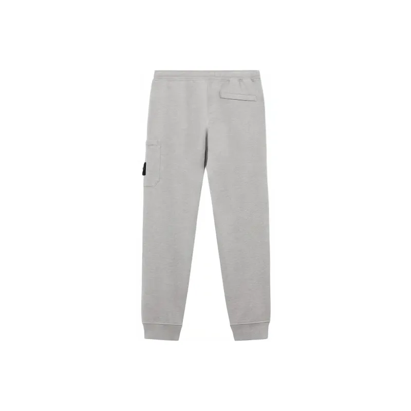 STONE ISLAND Compass badge Mélange Tapered Trousers-1