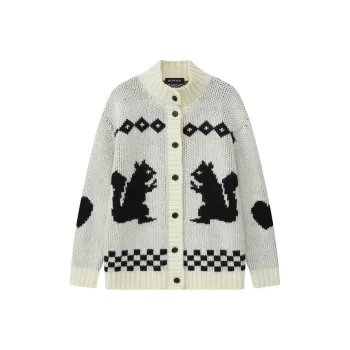 Sofitte Cropped Coats Unisex White