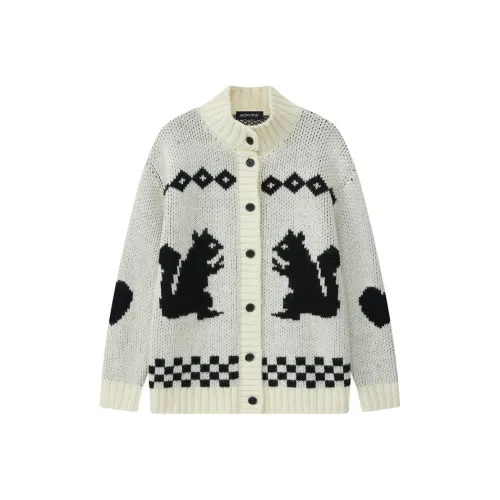 Sofitte Cropped Coats Unisex White