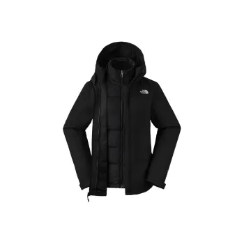 THE NORTH FACE City Outdoor Collection Waterproof And Windproof To Keep Warm Windbreaker Jacket Women's Cosmic Black