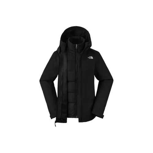 THE NORTH FACE City Outdoor Collection Waterproof And Windproof To Keep Warm Windbreaker Jacket Women's Cosmic Black