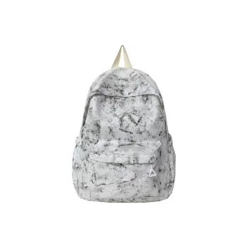 BAODIDAISHU Composite Cloth Backpack Unisex White/Black/Red/Blue