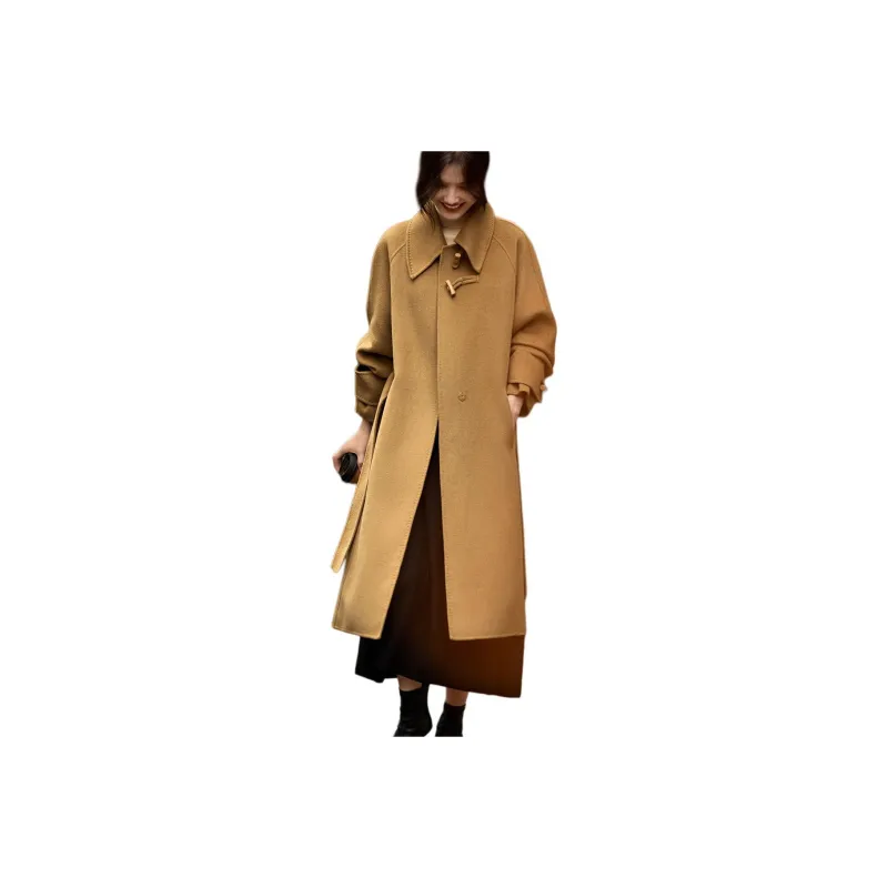 XWI Coats Women's Camel-0