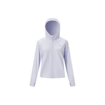XTEP Breathable UV Protection Sun Protection Clothing Women's Sheer Purple