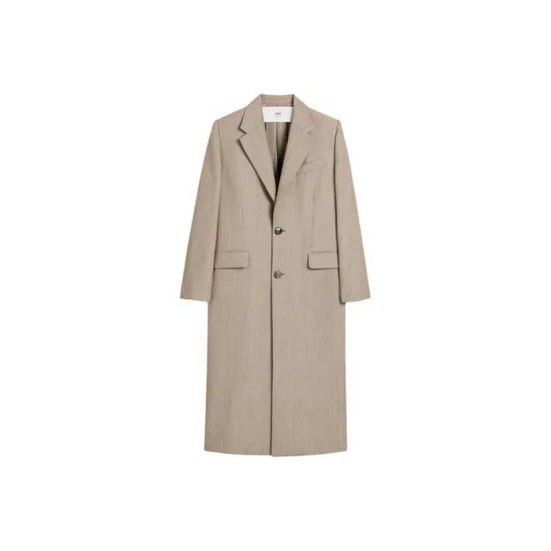 AMIPARIS Paris Back Slit Long Coat-0