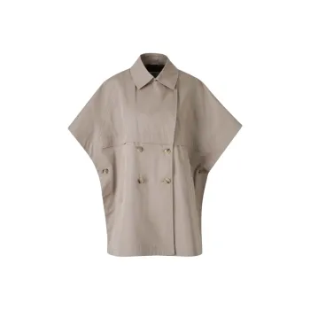 HERNO Double Breasted Trench Poncho