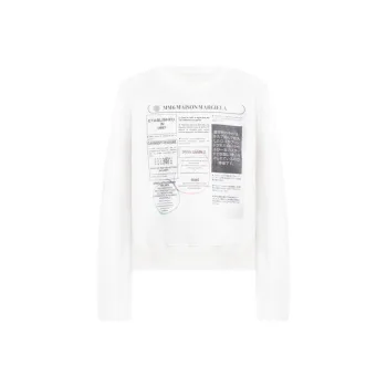 MM6 Maison Margiela Sweatshirt Women's White