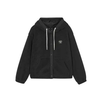 Skechers Sports Alliance Series Velvet feel Coat Women's Carbon Black