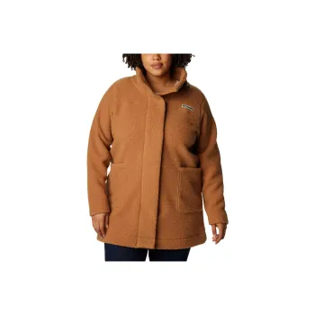 Columbia Panorama Velvet-feel Coat Women's Camel Brown