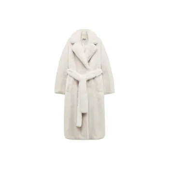 ZARA Coats Women's White