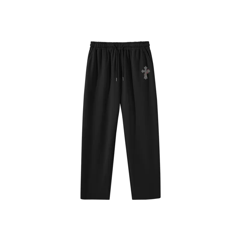 Cotton Casual Pants Unisex-3