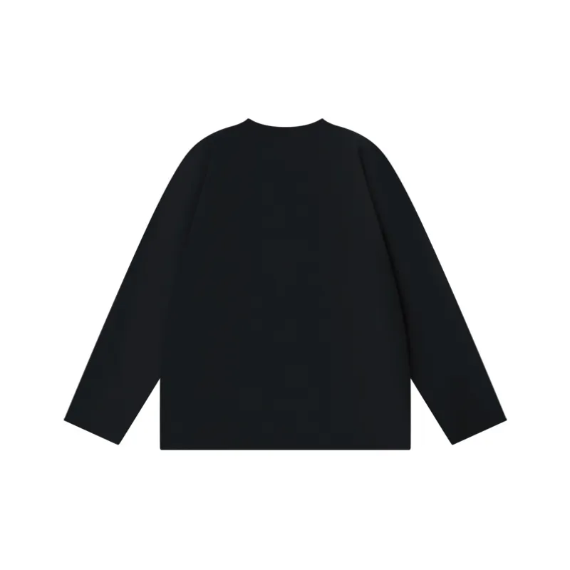 MIANDEMEIXUE Loose Fit Casual Inner Short Sleeved T Shirt Unisex Solid Color-80