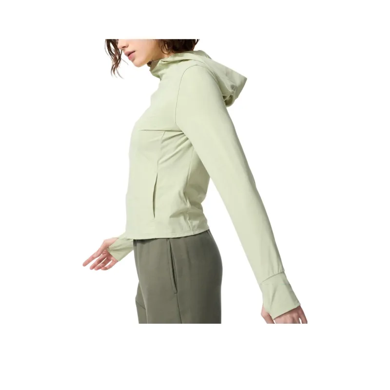 UNIQLO AIRism Mesh Series UV Protection Sun Protection Clothing Women's Light Green-0
