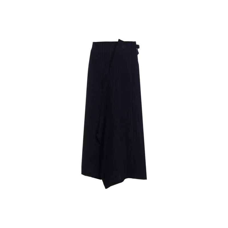 Yohji Yamamoto Y's FW24 Casual Pants Women's Marine Blue-0